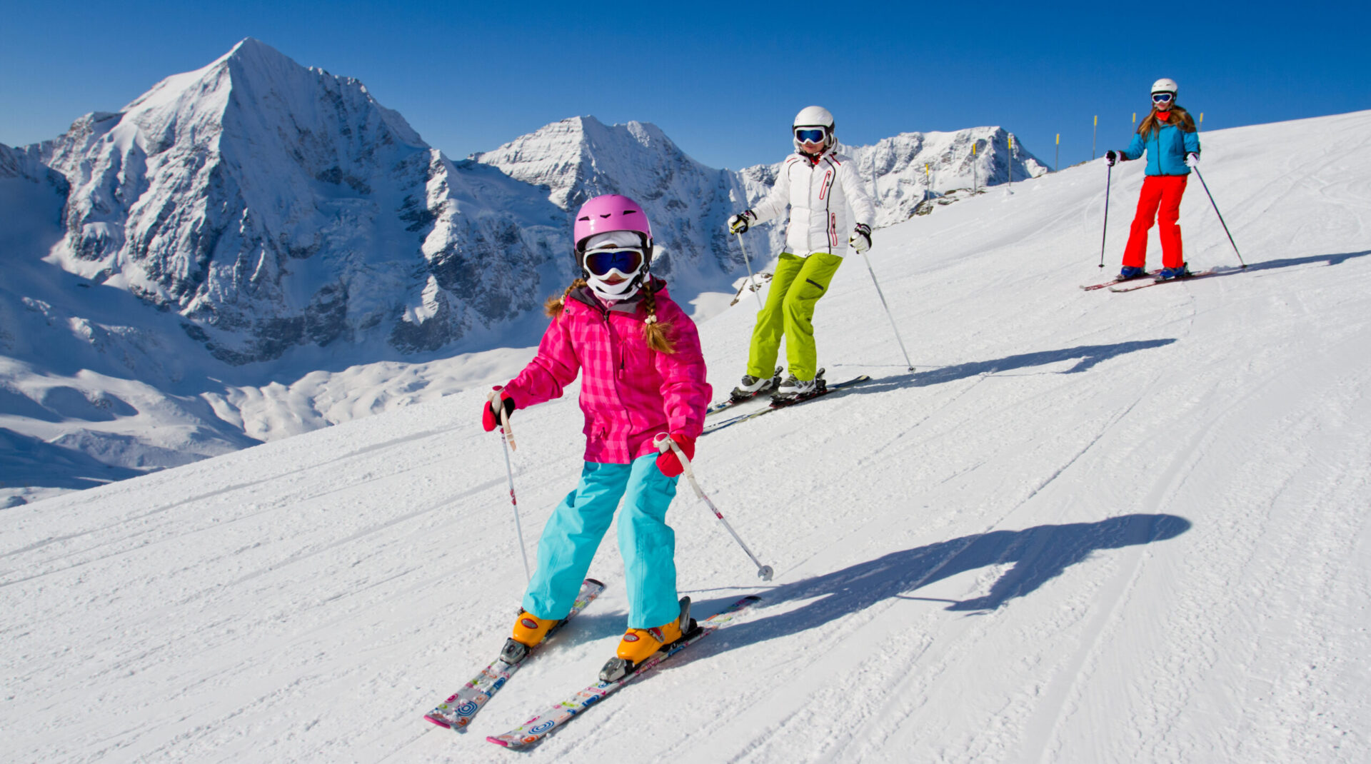 familia,ski,neve,montanhas,aula,de,ski