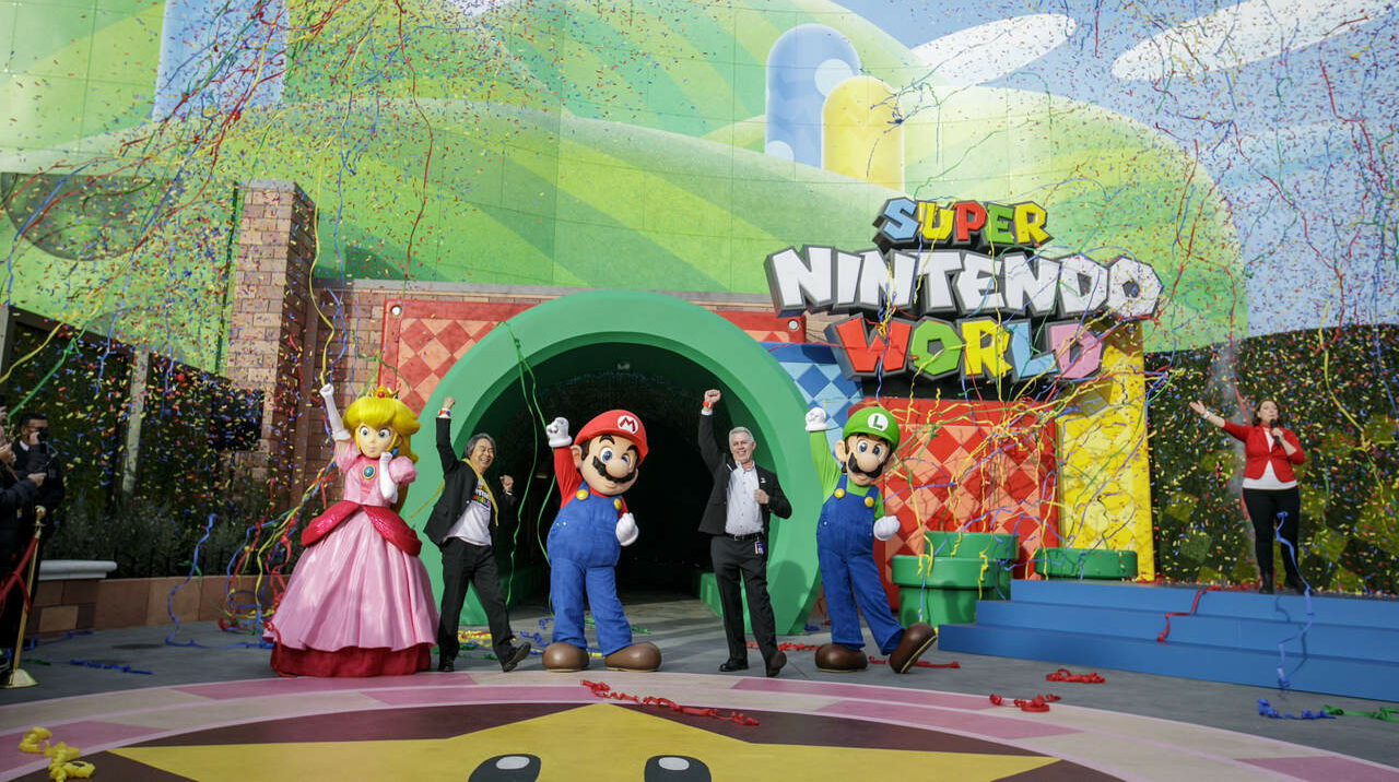 Game na vida real: Nintendo inaugura parque temático neste mês